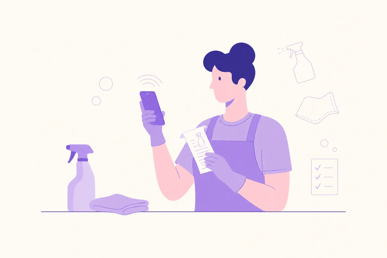 Receni for Cleaning services